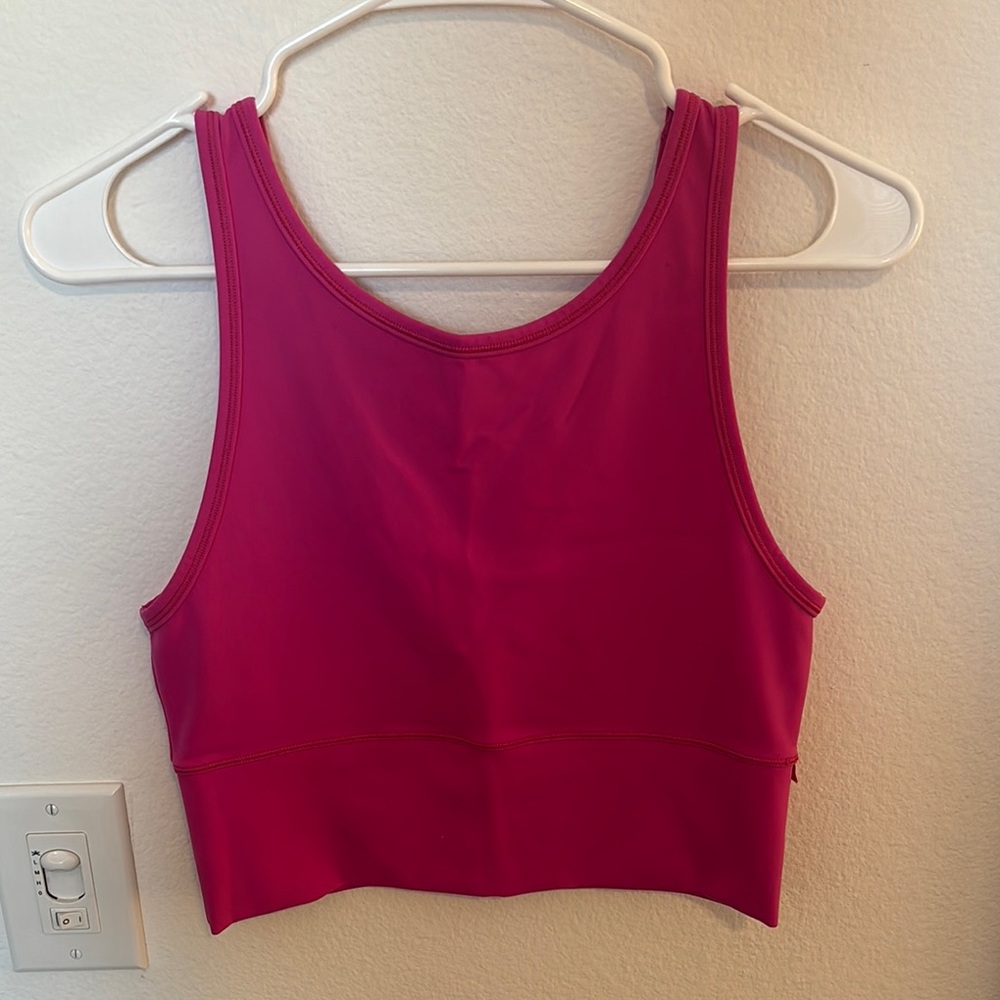 Vibrant Pink pivot tank smooth